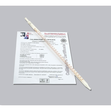 United Scientific Pipettes, Mohr, Class A, Individual, PK 5 PM7058-B